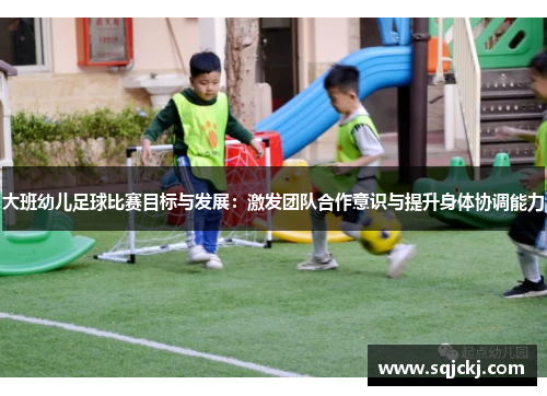 大班幼儿足球比赛目标与发展：激发团队合作意识与提升身体协调能力